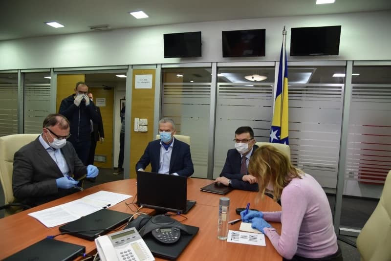 Videokonferencija, Radončić 