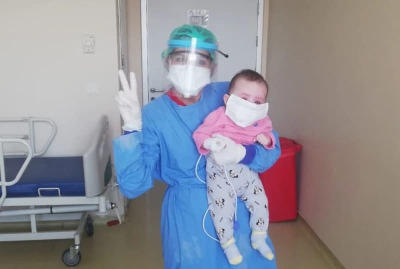 Četveromjesečna beba pobijedila COVID-19