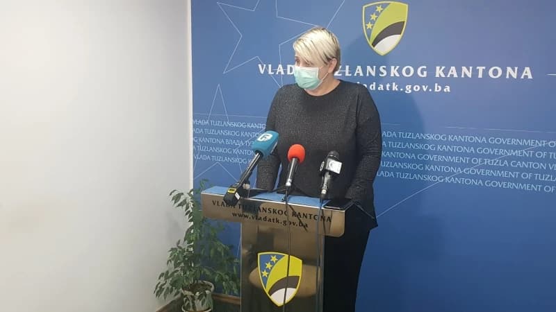 Ministrica zdravstva TK Dajana Čolić