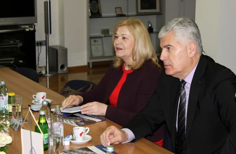Jelka Milićević i Dragan Čović