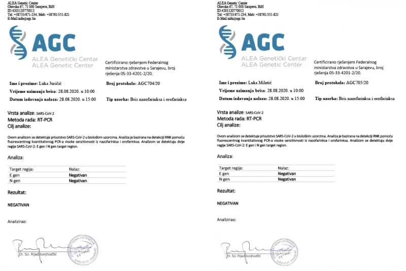 Fudbaleri Želje u Izraelu pozitivni na koronavirus, u BiH negativni