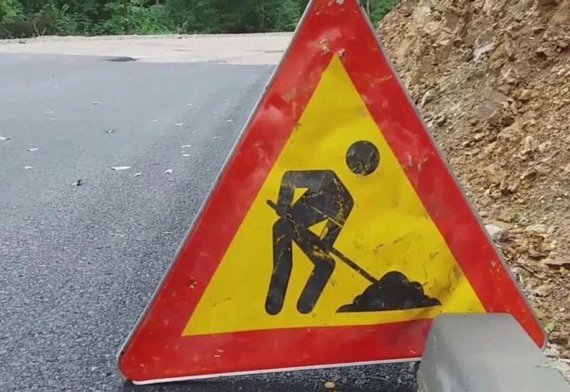 Radovi na putu, ilustracija 
