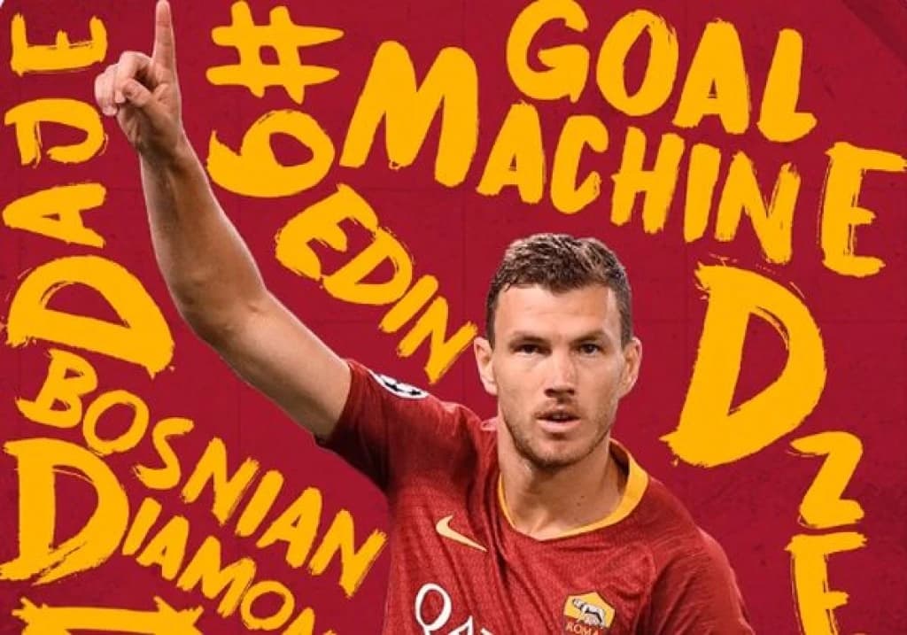 Roma se ponosi Dijamantom: Samo je jedan Edin Džeko!