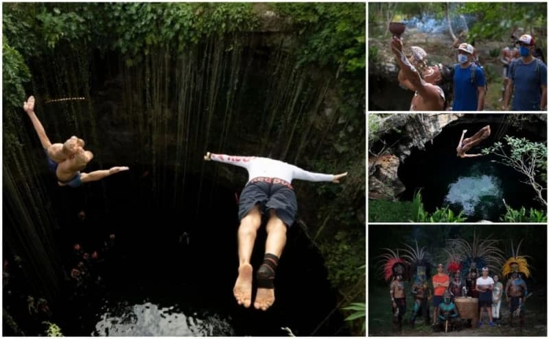 Poslastica za oči: Duque i Paredes u meksičkoj cliff diving avanturi