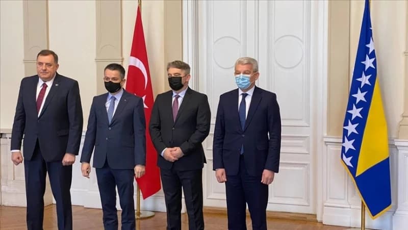Turski ministar Pakdemirli započeo posjetu BiH susretom s članovima Predsjedništva BiH