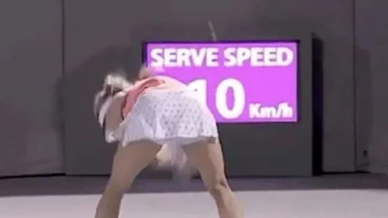 Jedna od najljepših teniserki izgubila živce, u ovakom izdanju je nikad niste vidjeli