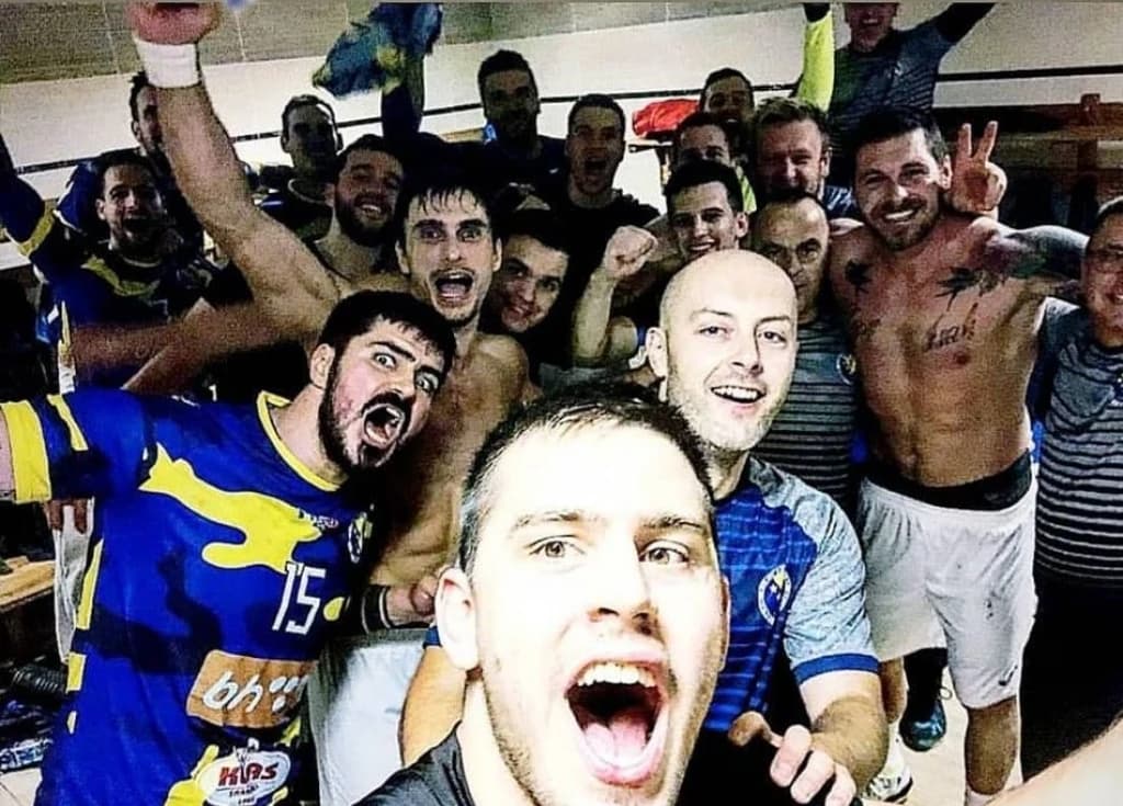Pobjednički selfie Zmajeva iz Minska