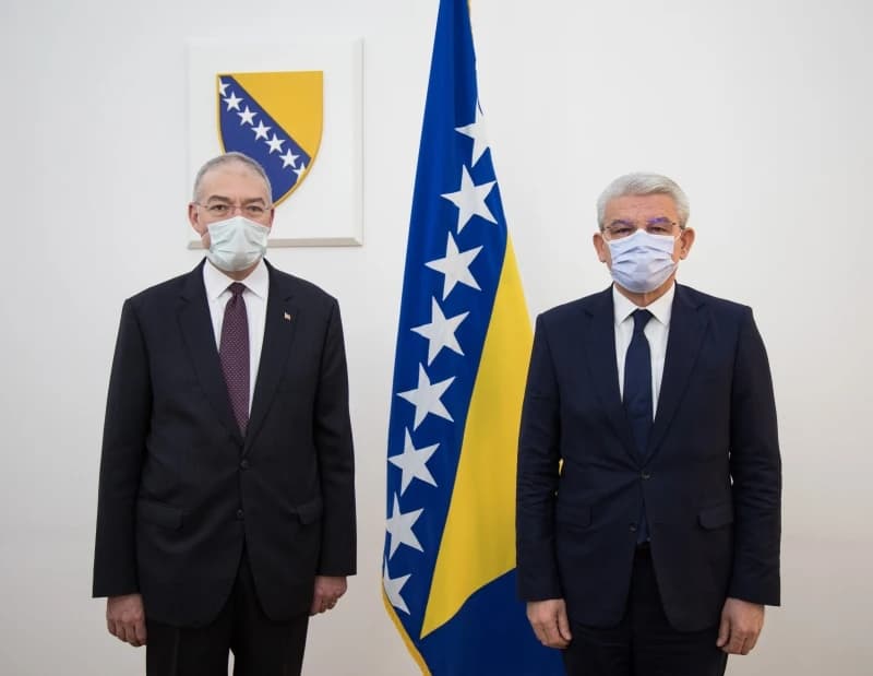 Ambasador Girgin u posjeti Džaferoviću: Turska snažno podržava suverenitet i teritorijalni integritet BiH