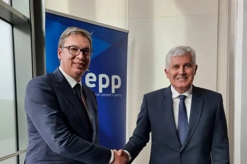 Aleksandar Vučić i Dragan Čović