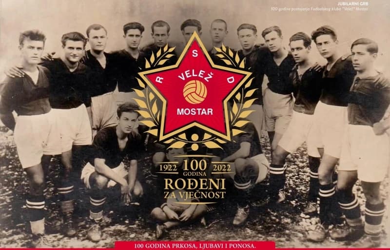 FK Velež predstavio jubilarni grb za 100 godina postojanja