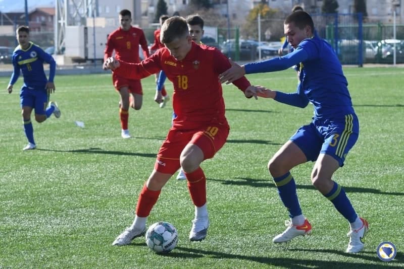 Pionirska reprezentacija BiH poražena od Crne Gore