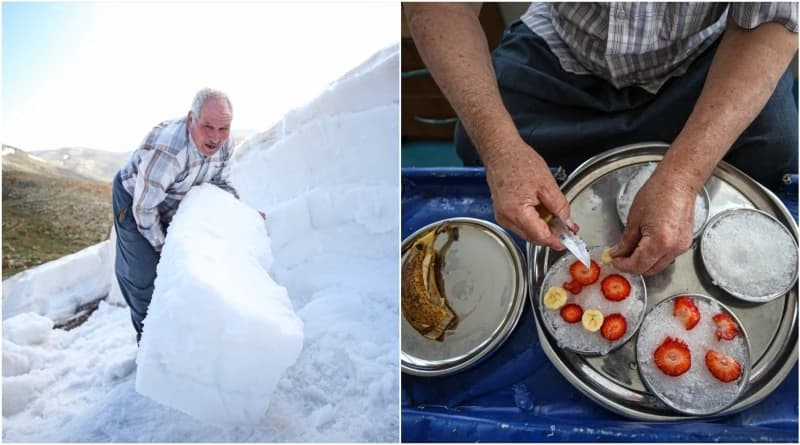 Od snijega s Taurusa proizvodi ledene deserte