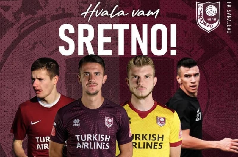 "Metla" i dalje radi na Koševu: FK Sarajevo raskinuo ugovor sa četiri fudbalera