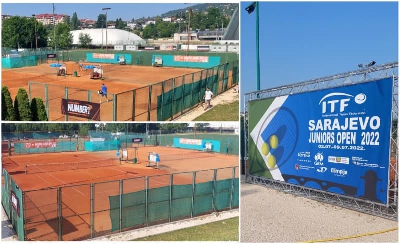 Otvoren međunarodni teniski ITF turnir "Sarajevo Juniors Open 2022"