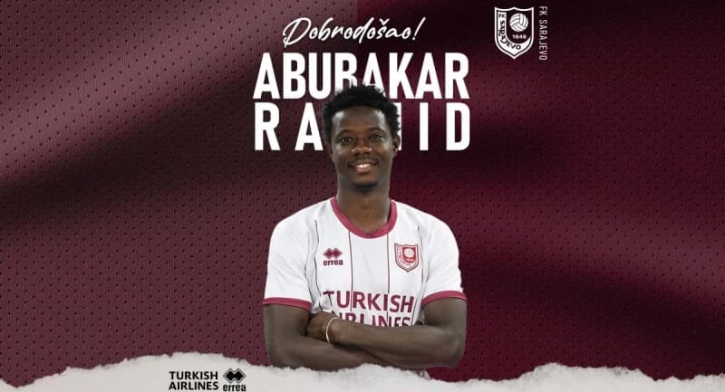 Abdul Rashid Abubakar novi fudbaler Sarajeva