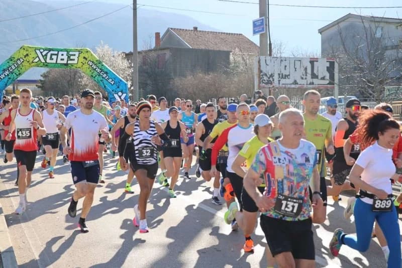 Mostarski polumaraton istrčalo skoro hiljadu trkača iz 37 zemalja