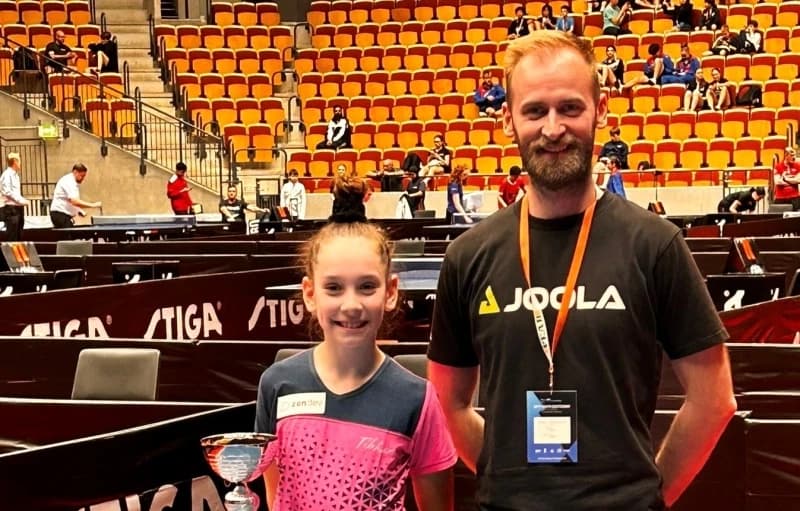 Mia Hadžović osvojila stonoteniski turnir svjetske serije WTT Youth Contender Helsingborg