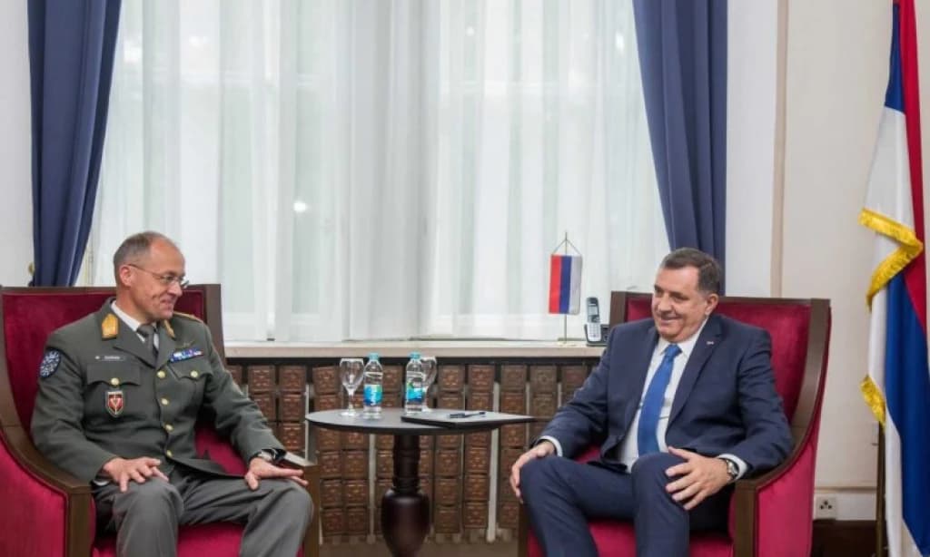 Martin Dorfer i Milorad Dodik