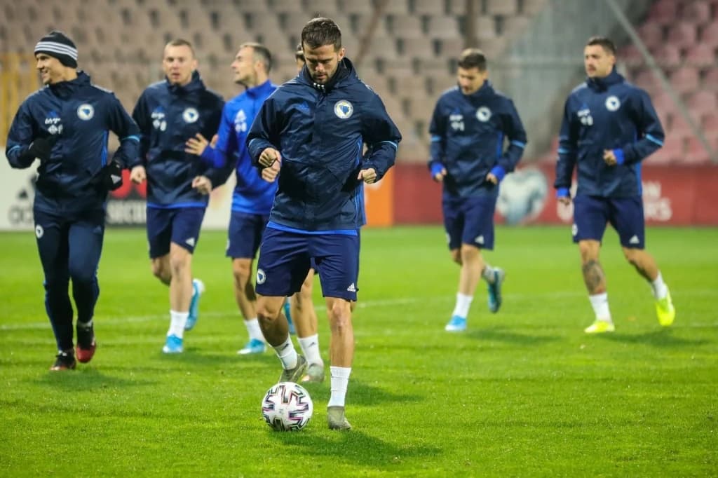 Trening fudbalske reprezentacije BiH