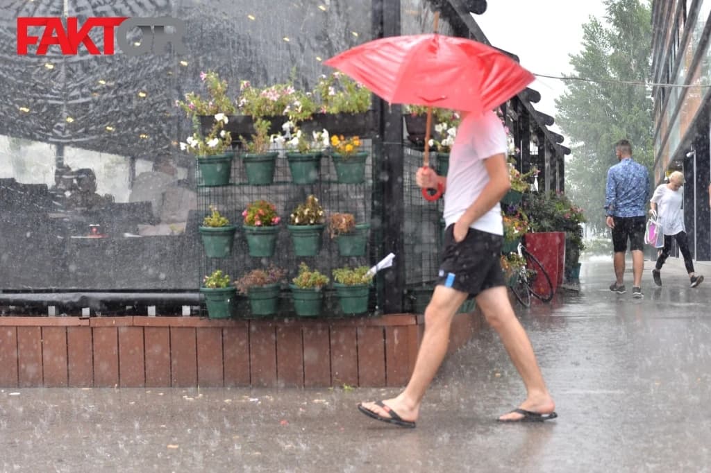 Meteorolozi za danas najavljuju pljuskove sa grmljavinom