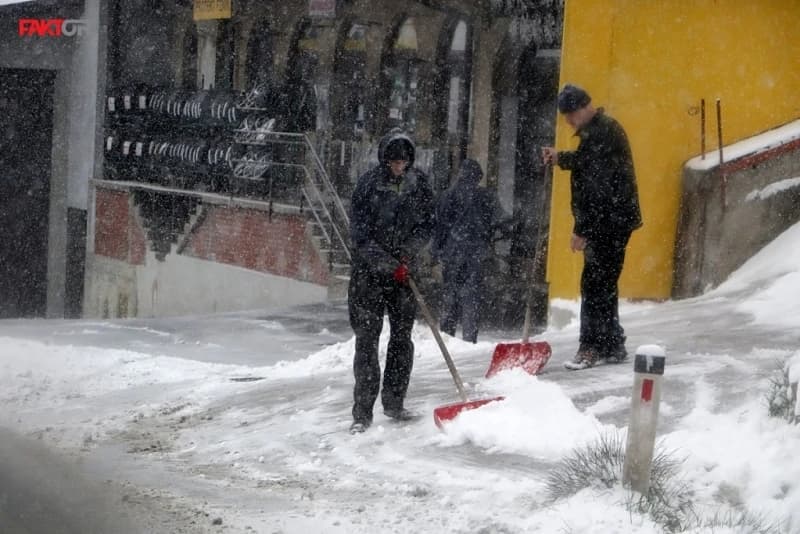 Susnježica i snijeg u BIH, padavine i u narednim danima