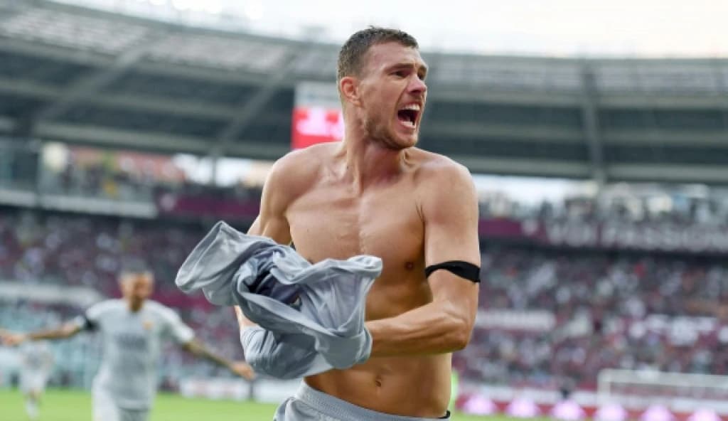 Roma vodi: Fenomenalna asistencija Edina Džeko