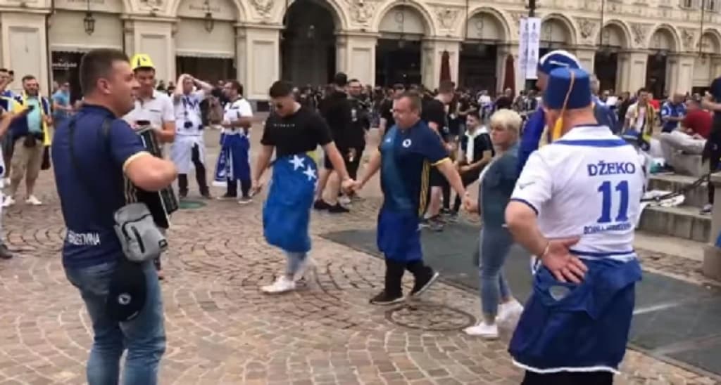Italijanski mediji: Torino u bojama bosanske zastave