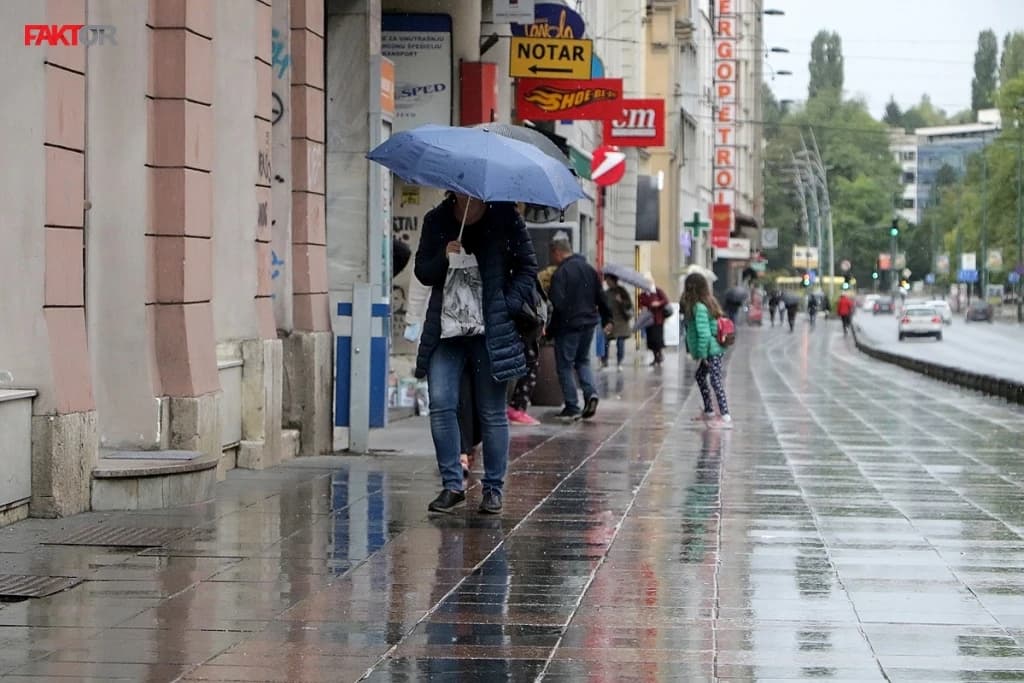 U BiH danas nestabilno vrijeme s pljuskovima i grmljavinom
