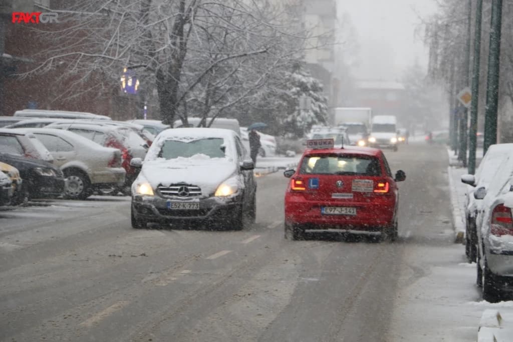I danas se očekuju sniježne padavine