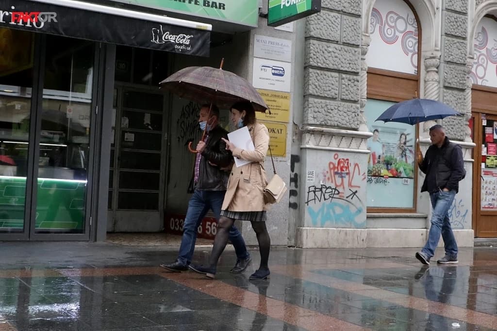 Danas oblačno s kišom, kakvo vrijeme nas očekuje za vikend