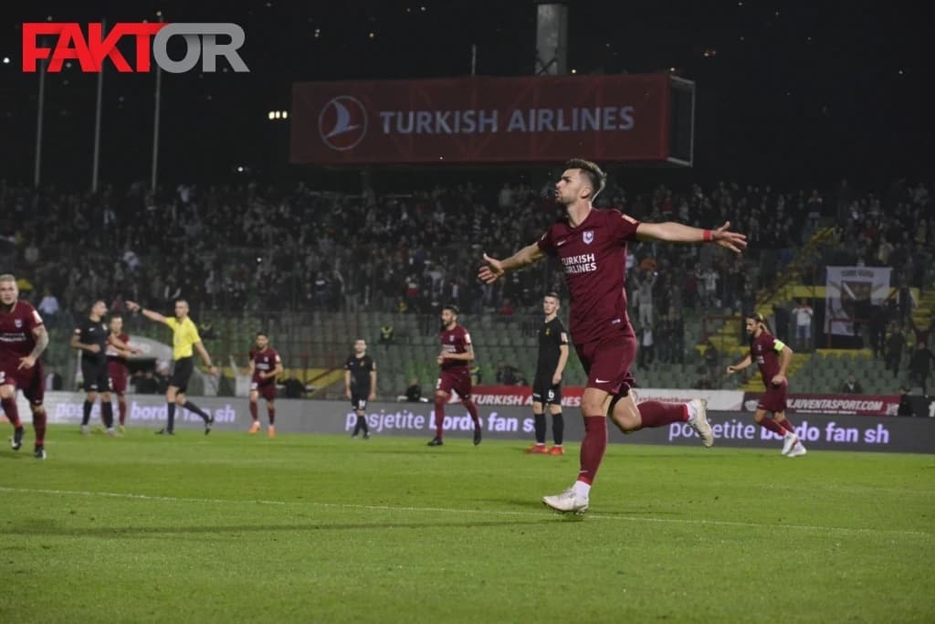 Perišić isključen, Sarajevo brzo iskoristilo prednost igrača više