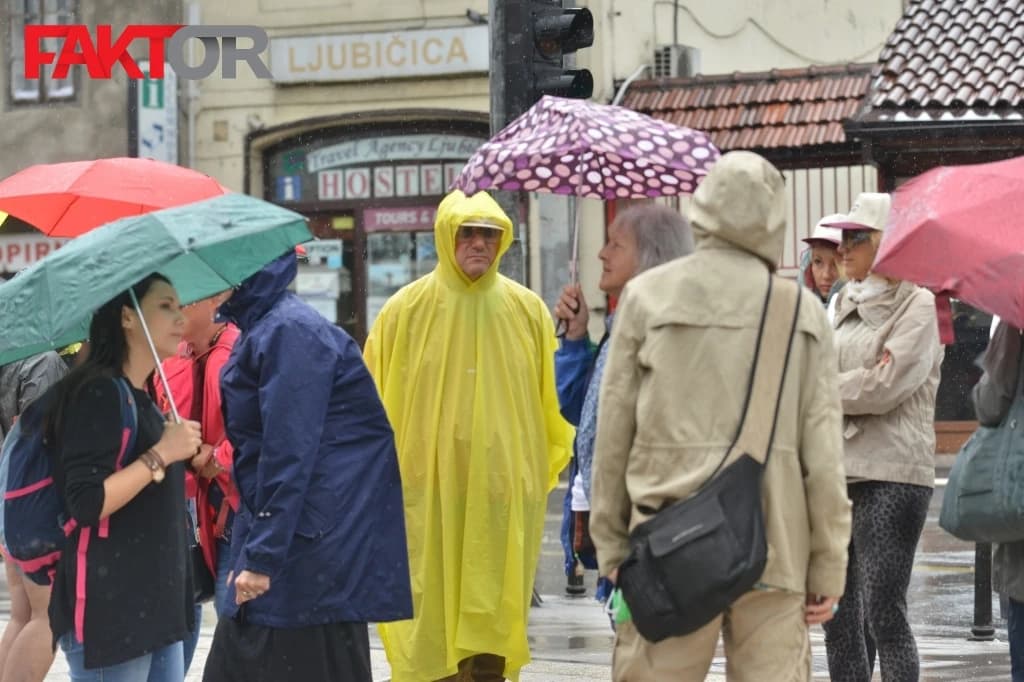 U BiH danas kišovito, na planinama slab snijeg