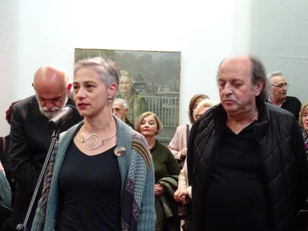 Irfan Hozo: Detalj s otvaranja izložbe u Sarajevu
