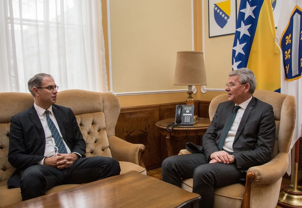 Džaferović sa Štefanekom: Učešće BiH u Vijeću Evrope uspostaviti u punom kapacitetu