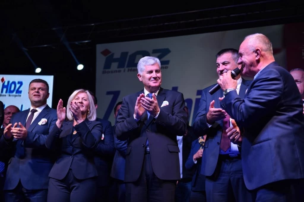 hdz, predizborni skup livno 28.09.2018
