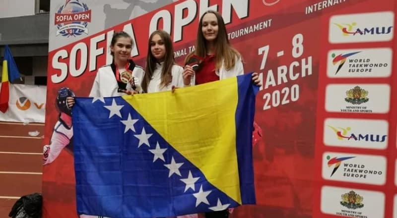 Takmičarke iz Sarajeva osvojile zlato i bronzu na turniru u Sofiji