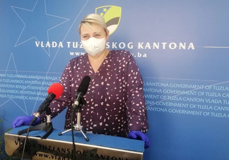 Ministrica zdravstva TK Dajana Čolić