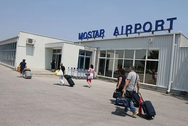 Aerodrom Mostar: Gubici 1,1 milion KM, prihodi 0 KM