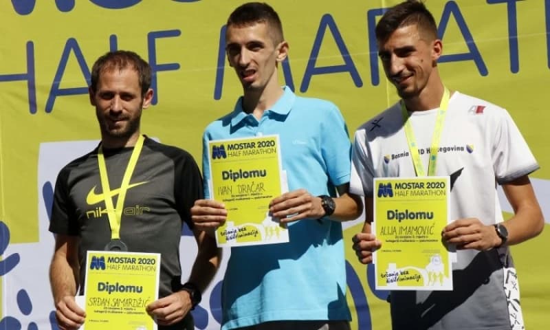 Imoćanin Ivan Dračar najbrži na Mostarskom polumaratonu