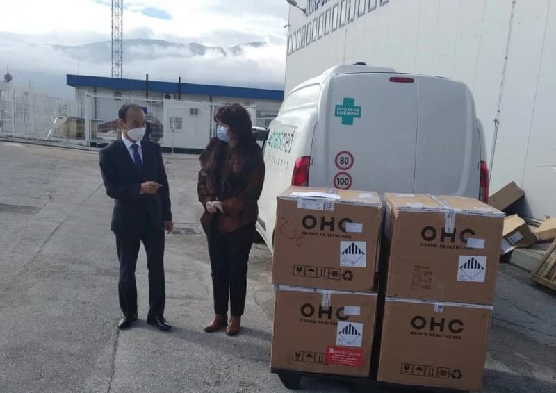 Donacija Republike Koreje: BiH isporučeni testovi za COVID-19