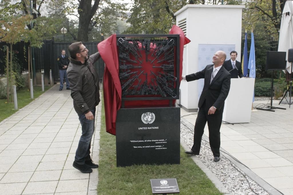 Skulptura Darka Šobota postavljena u austrijskom Energieparku